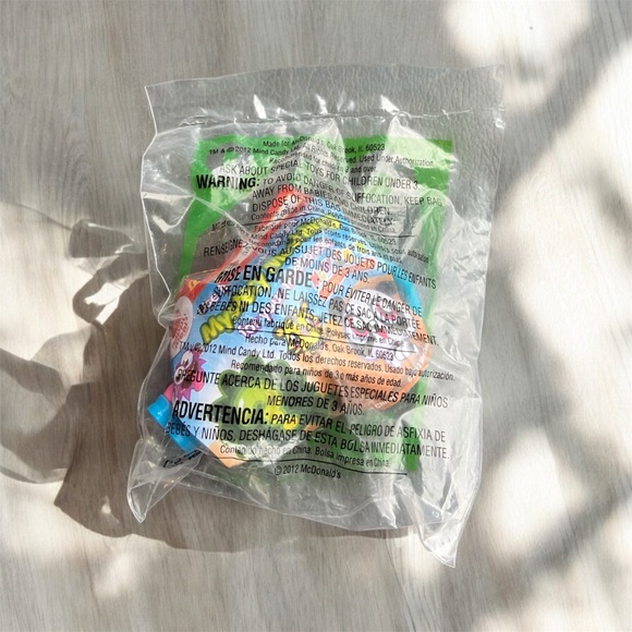 2/$20 NEW IN BAG McDonald's Happy Meal Moshi Monsters Poppet Toy 2012 Toy 1 - Picture 4 of 4